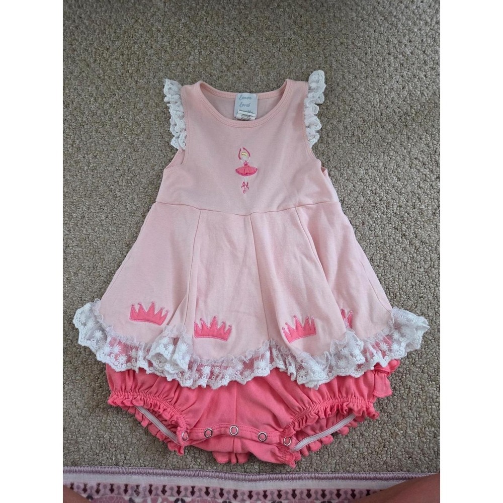 Lemon loves layette baby romper 18-24 mos